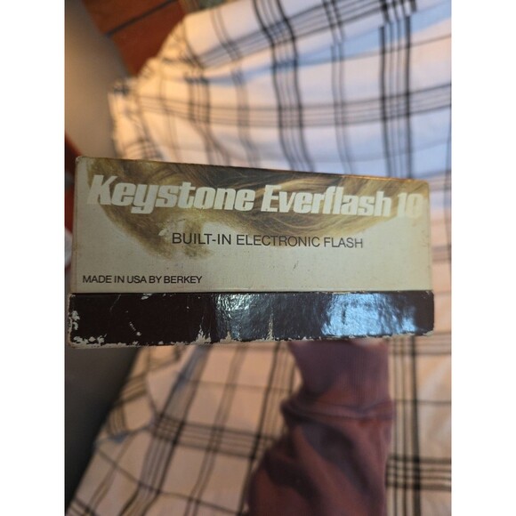 Vintage Keystone Everflash 10 Instant Loading Electronic Flash Camera UNTESTED - Picture 9 of 9